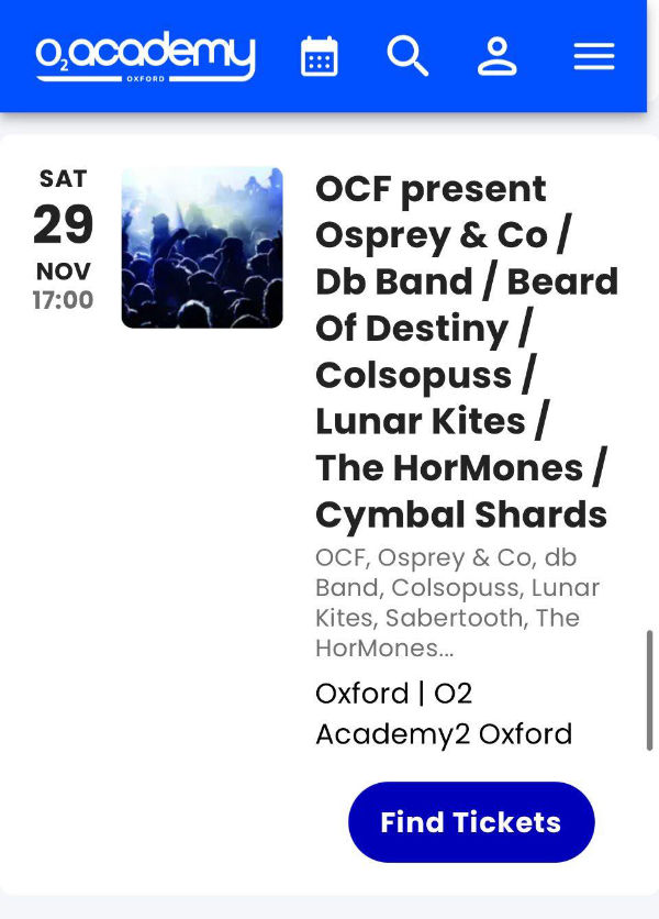 Oxford O2 29nov